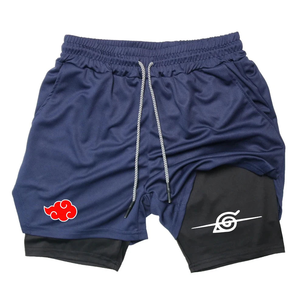 "Naruto Double Layer" Shorts