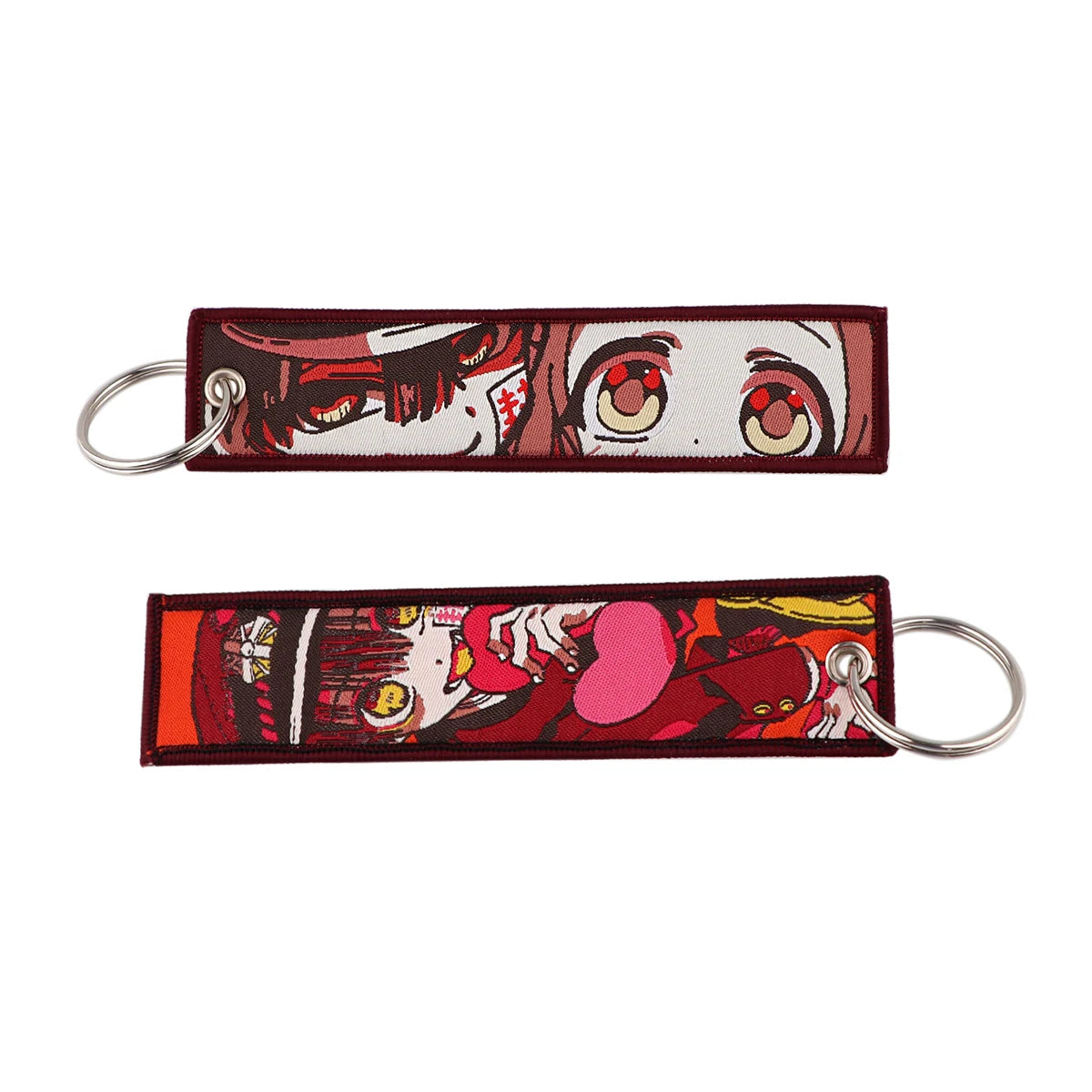 Anime Embroidery KeyChains