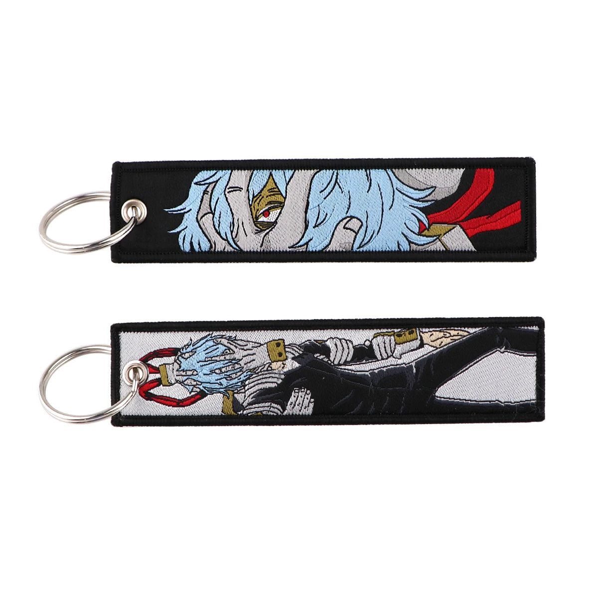 Anime Embroidery KeyChains