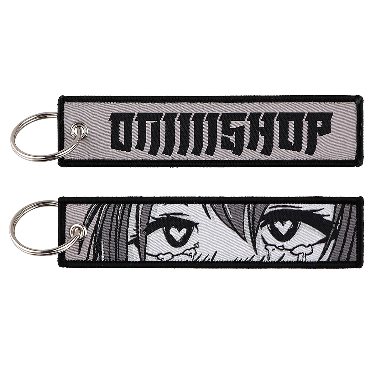 Anime Embroidery KeyChains