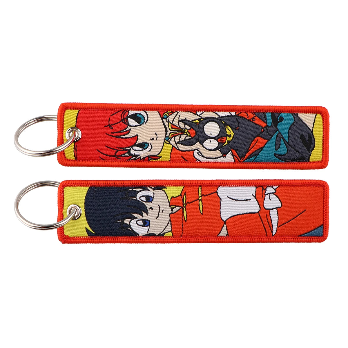 Anime Embroidery KeyChains