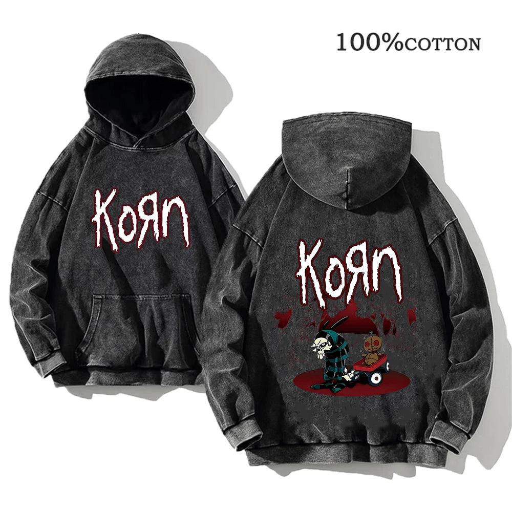 Korn Rock Band "World Tour" Hoodies