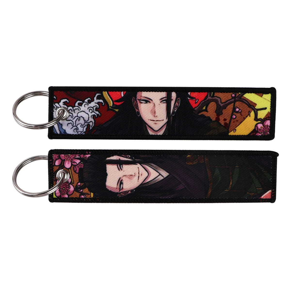 Anime Embroidery KeyChains