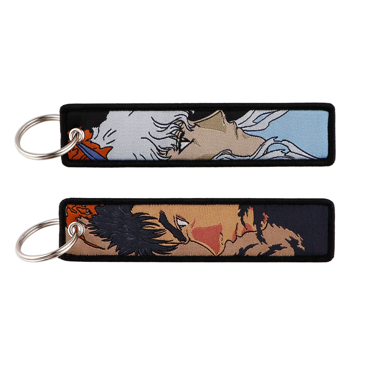 Anime Embroidery KeyChains