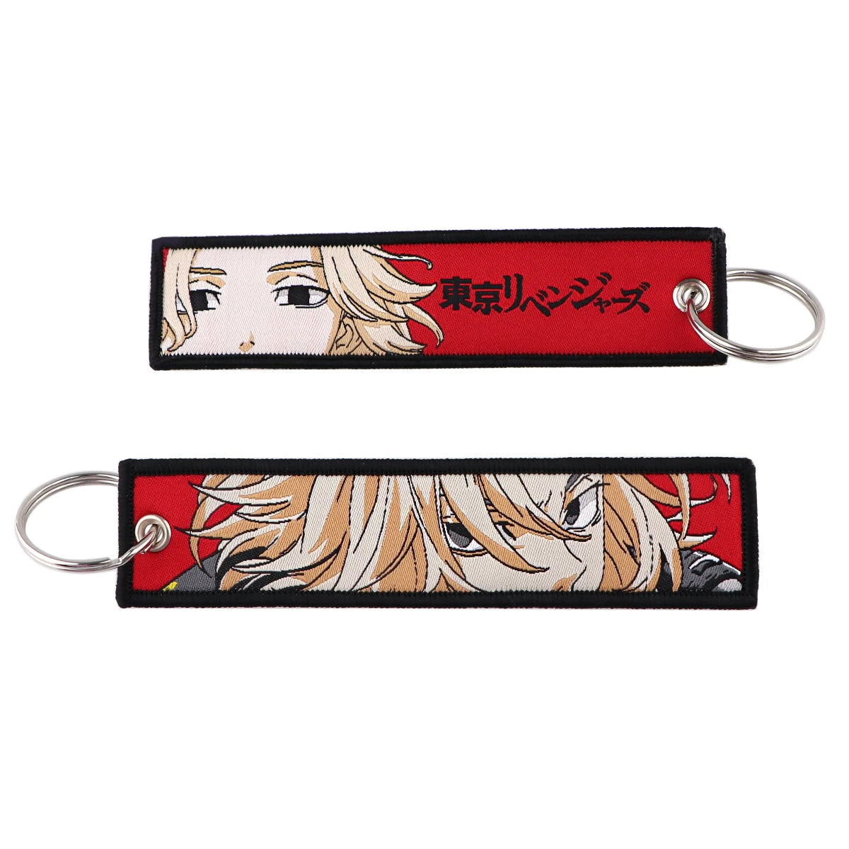 Anime Embroidery KeyChains