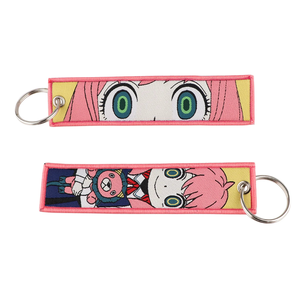 Anime Embroidery KeyChains