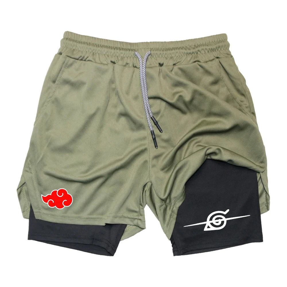 "Naruto Double Layer" Shorts