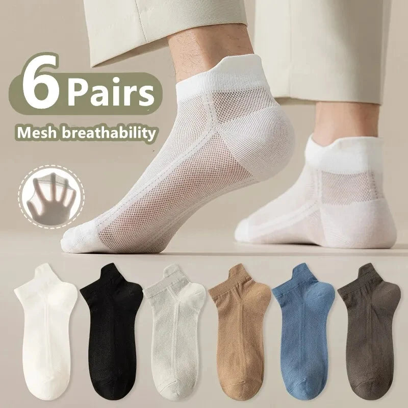 Soft Crew Socks ( 4 pairs )