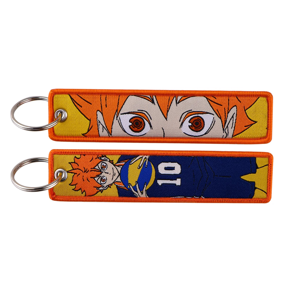 Anime Embroidery KeyChains