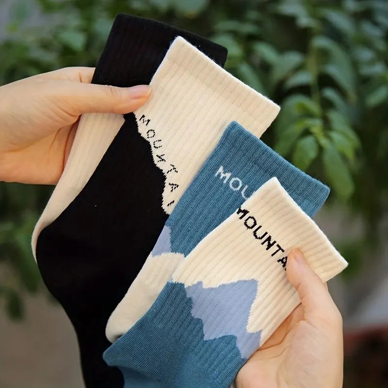 Soft Crew Socks ( 4 pairs )