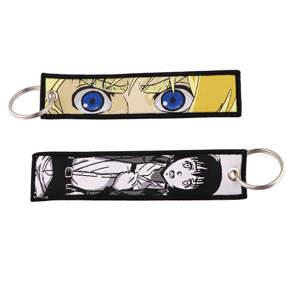 Anime Embroidery KeyChains