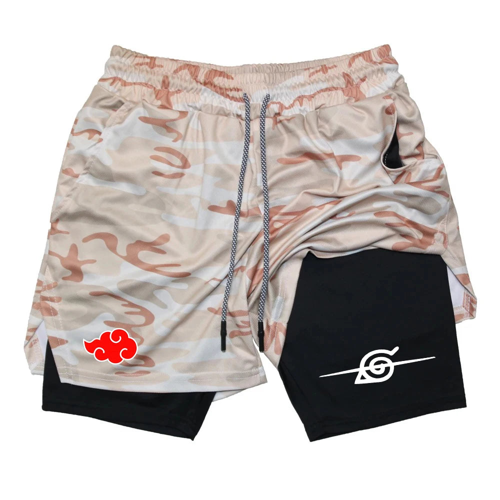 "Naruto Double Layer" Shorts