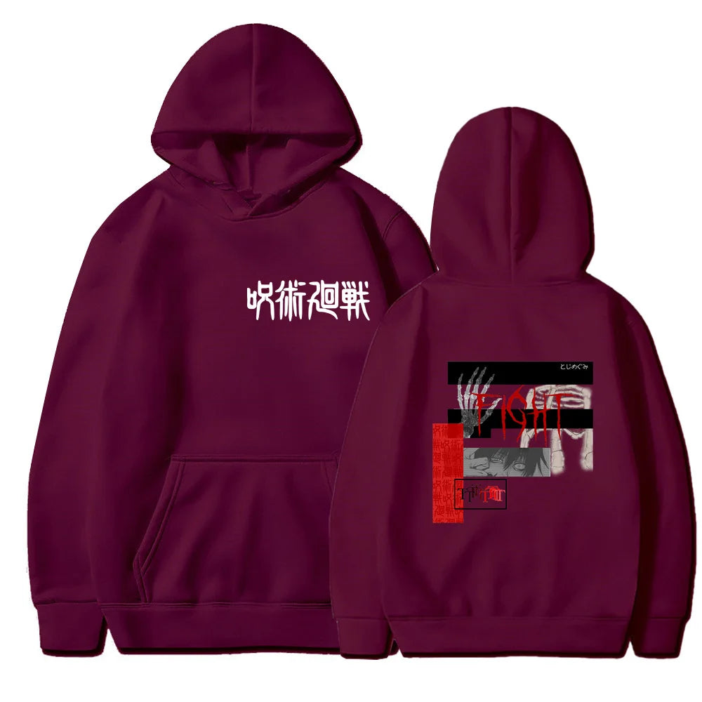 Jjk Pullover Hoodie Autumn and Winter