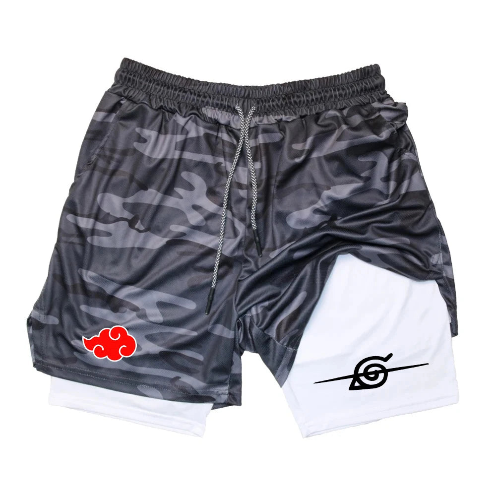 "Naruto Double Layer" Shorts