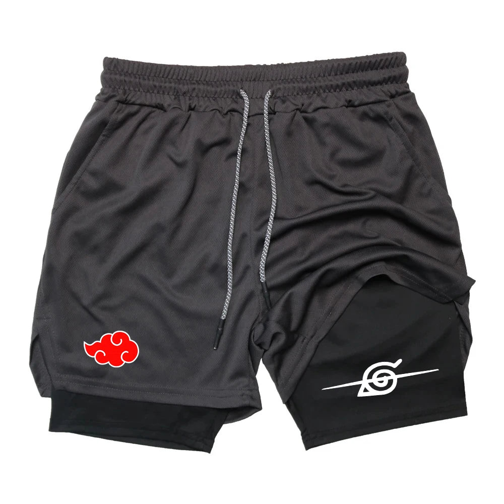 "Naruto Double Layer" Shorts