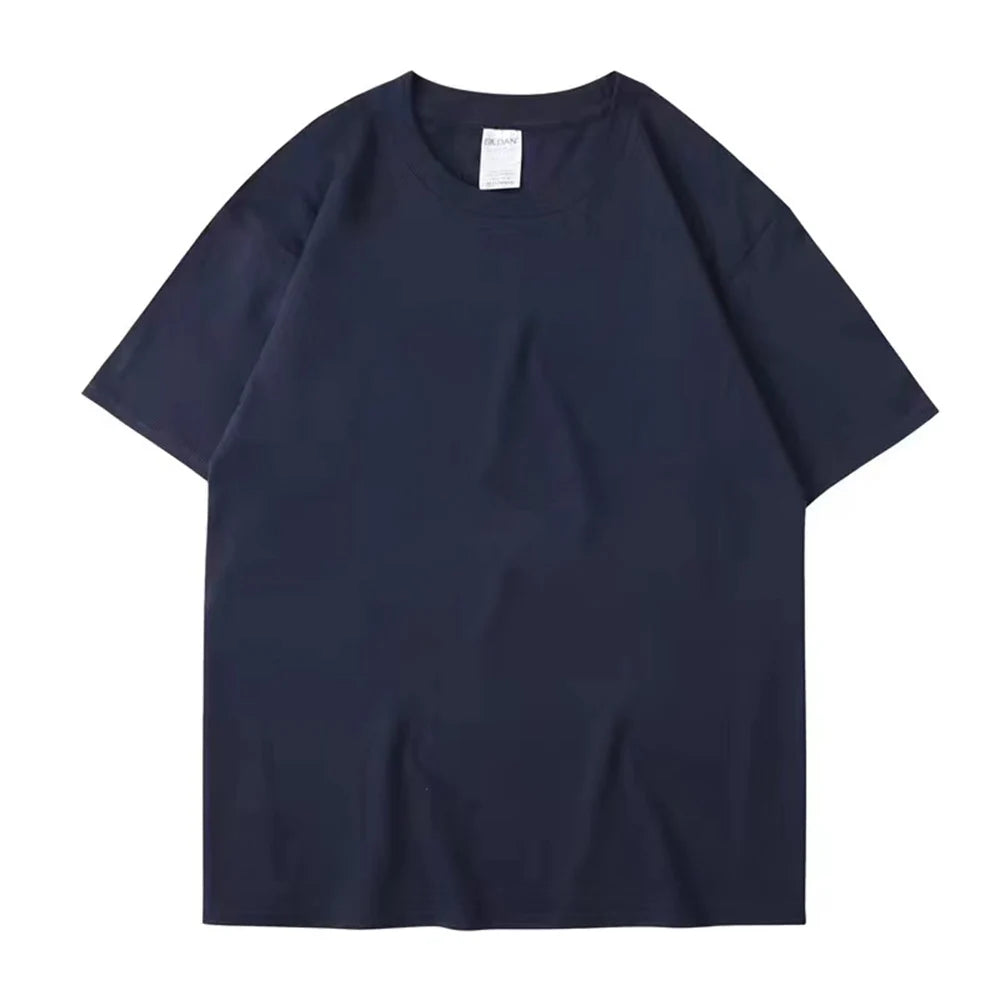 Solid Color T-Shirt 100% Cotton