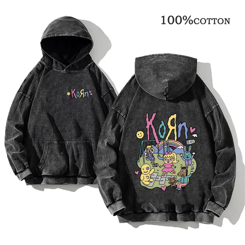 Korn Rock Band "World Tour" Hoodies