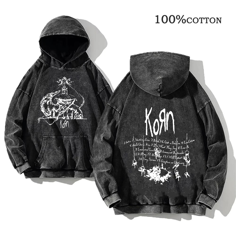 Korn Rock Band "World Tour" Hoodies