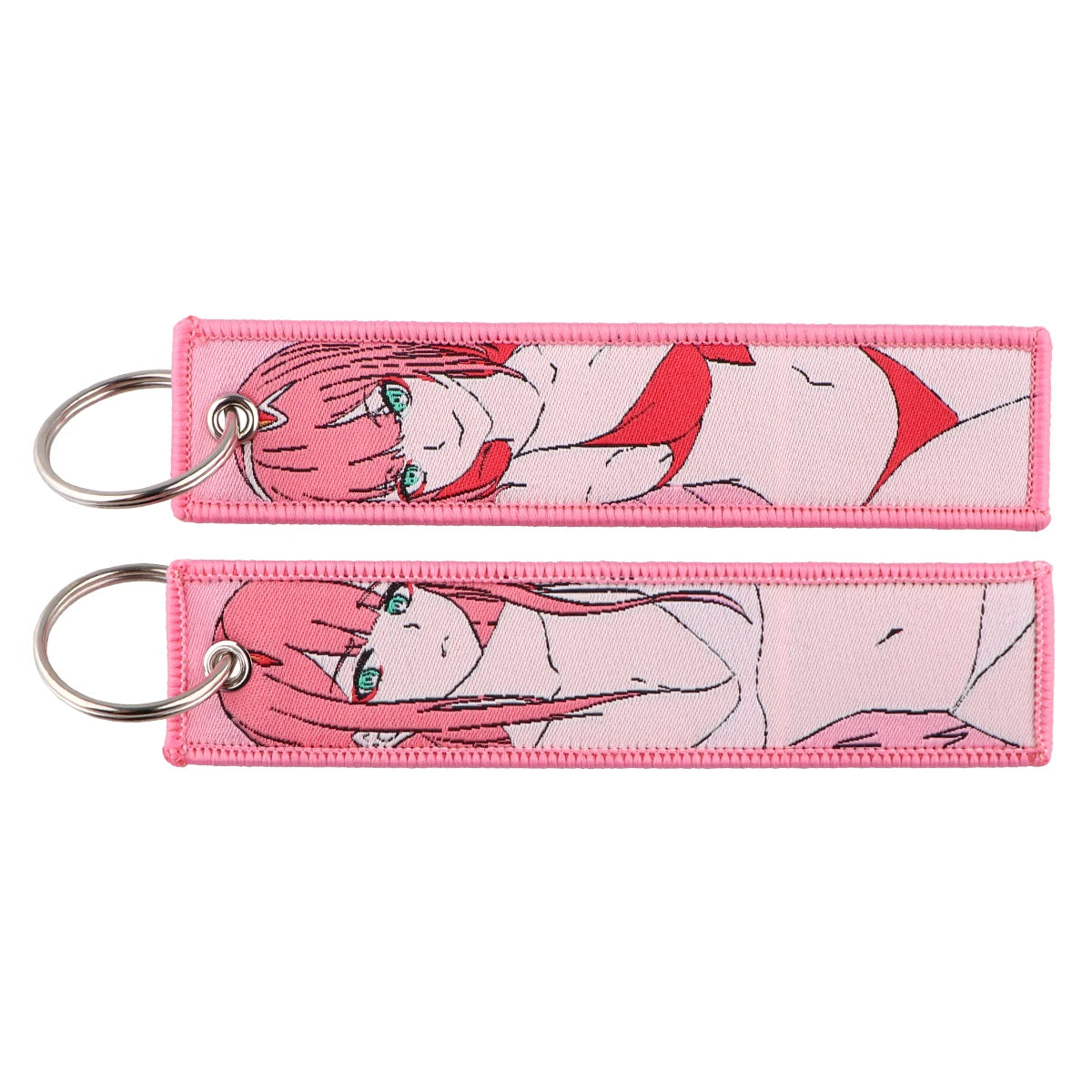 Anime Embroidery KeyChains