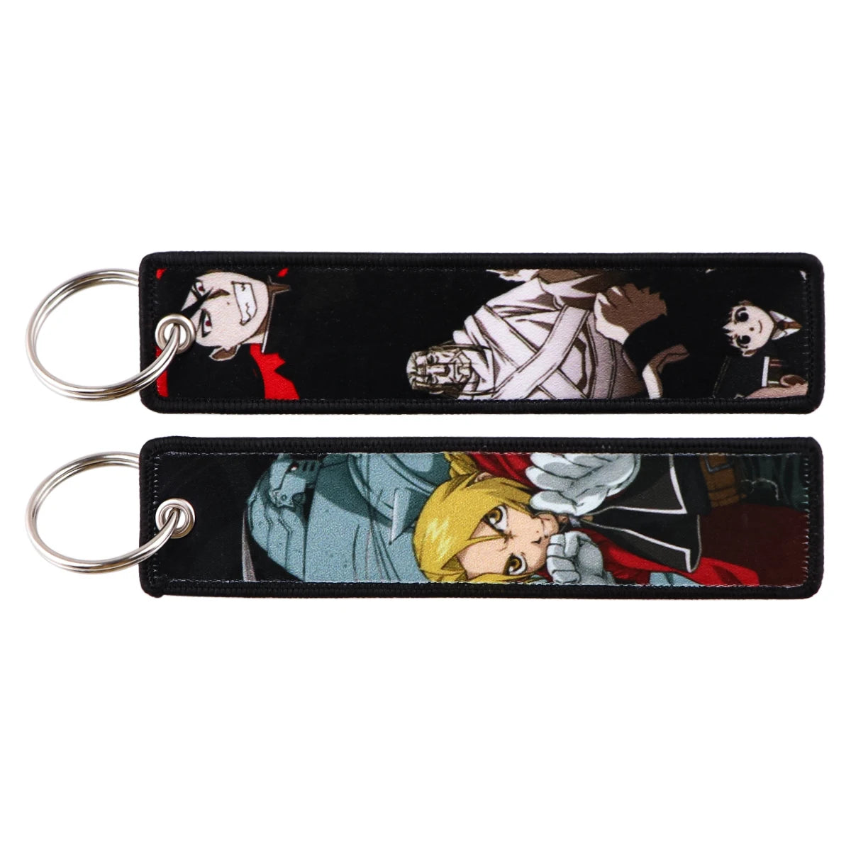 Anime Embroidery KeyChains