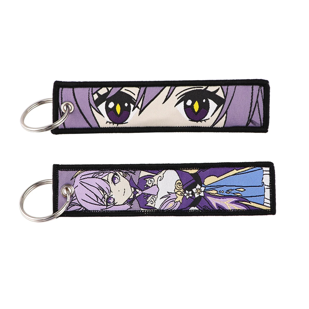 Anime Embroidery KeyChains