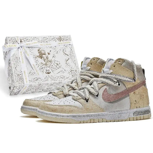 Nike Dunk High "Custom Cashmere"