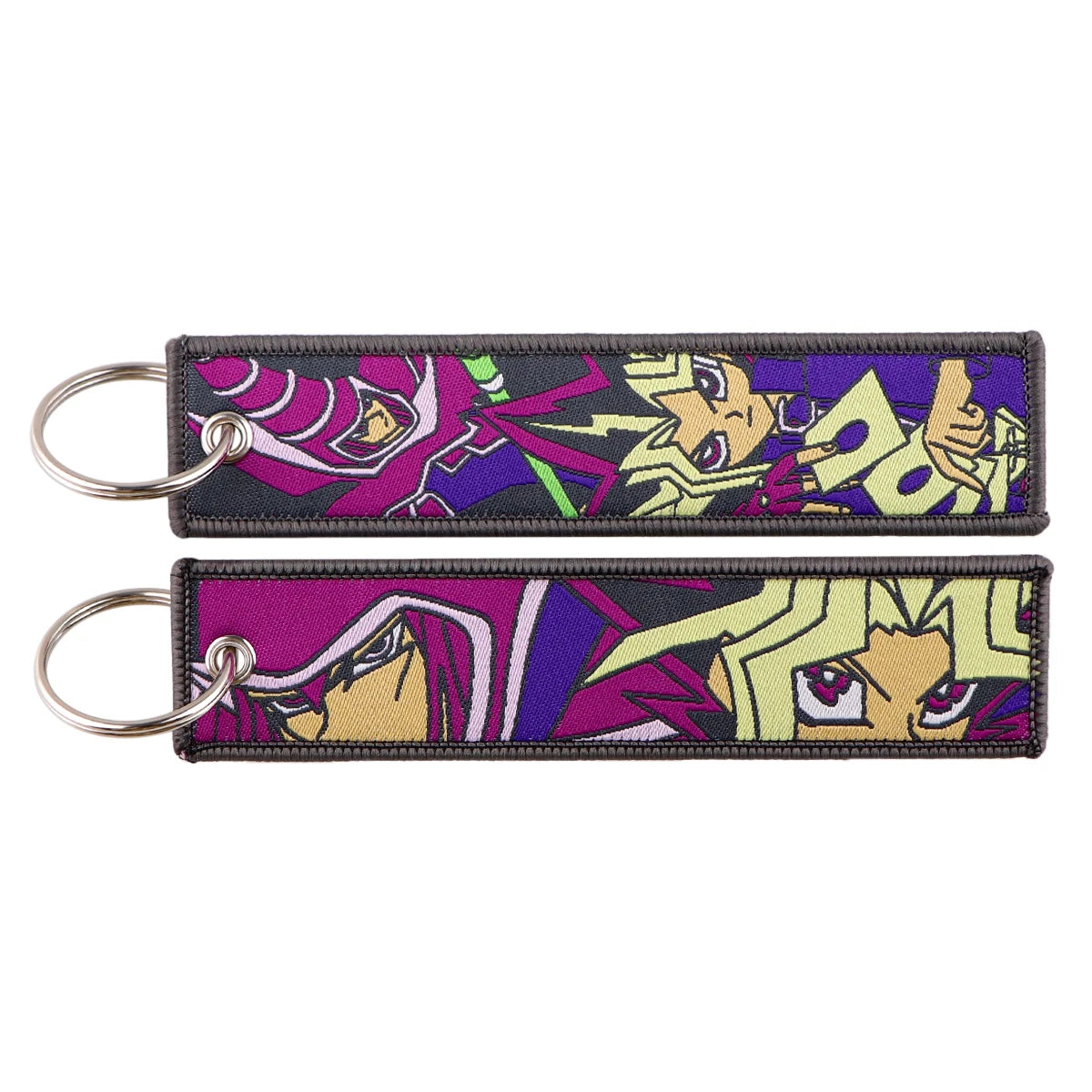 Anime Embroidery KeyChains