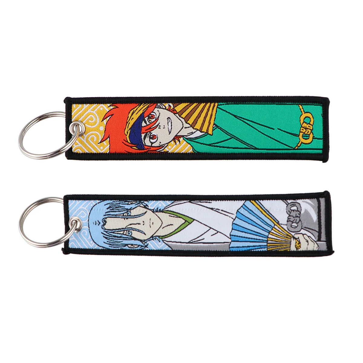 Anime Embroidery KeyChains