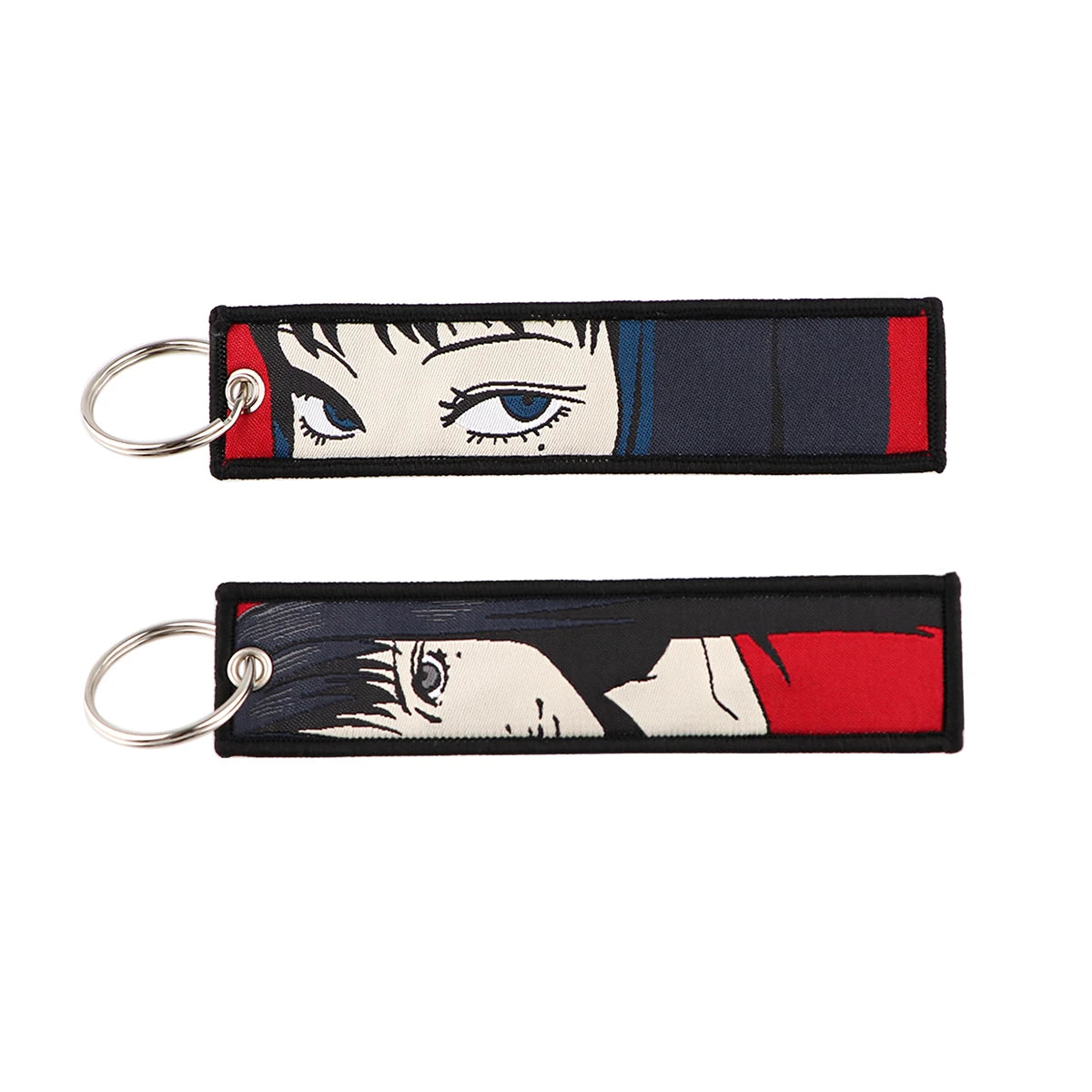 Anime Embroidery KeyChains