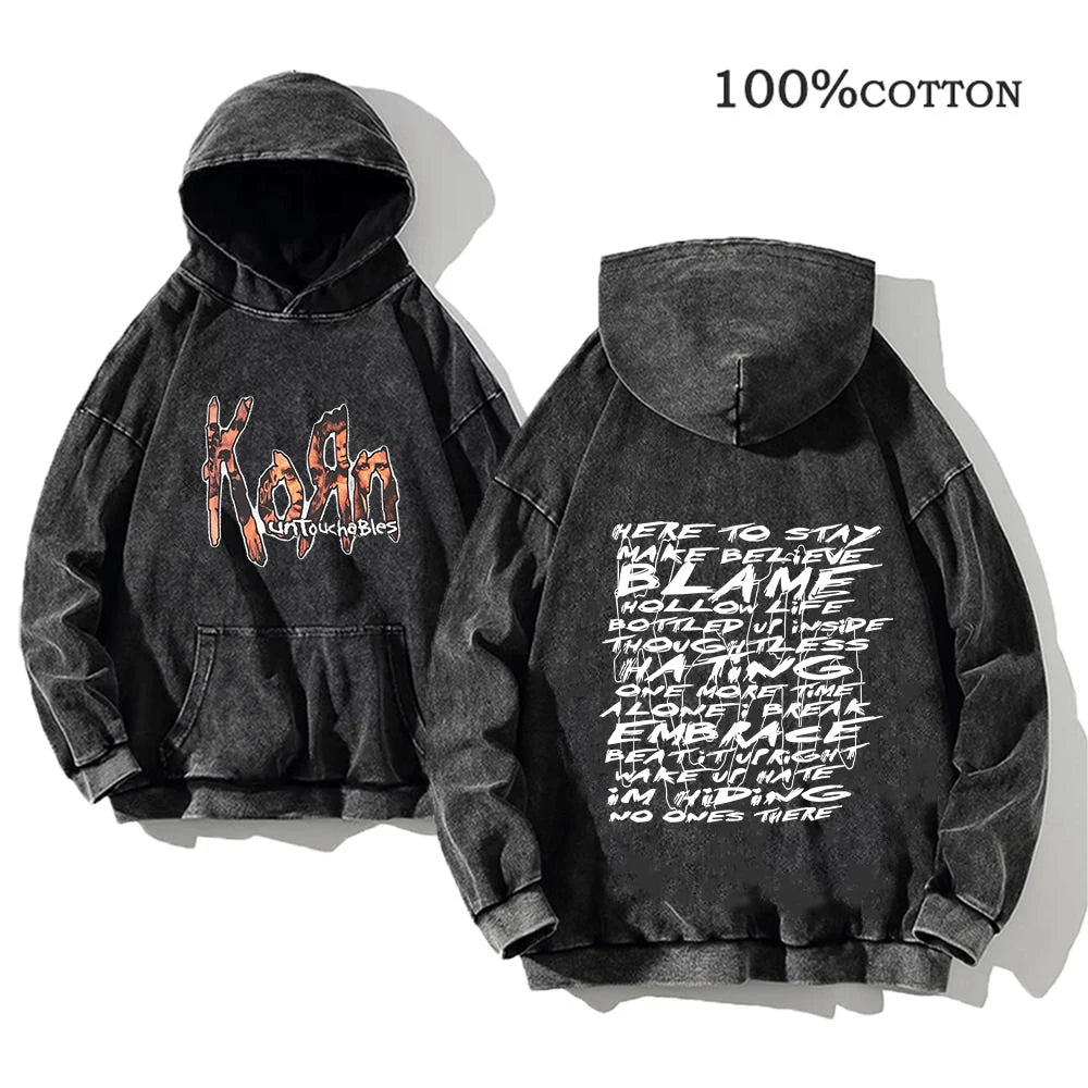 Korn Rock Band "World Tour" Hoodies