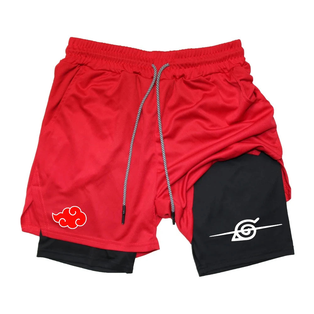 "Naruto Double Layer" Shorts