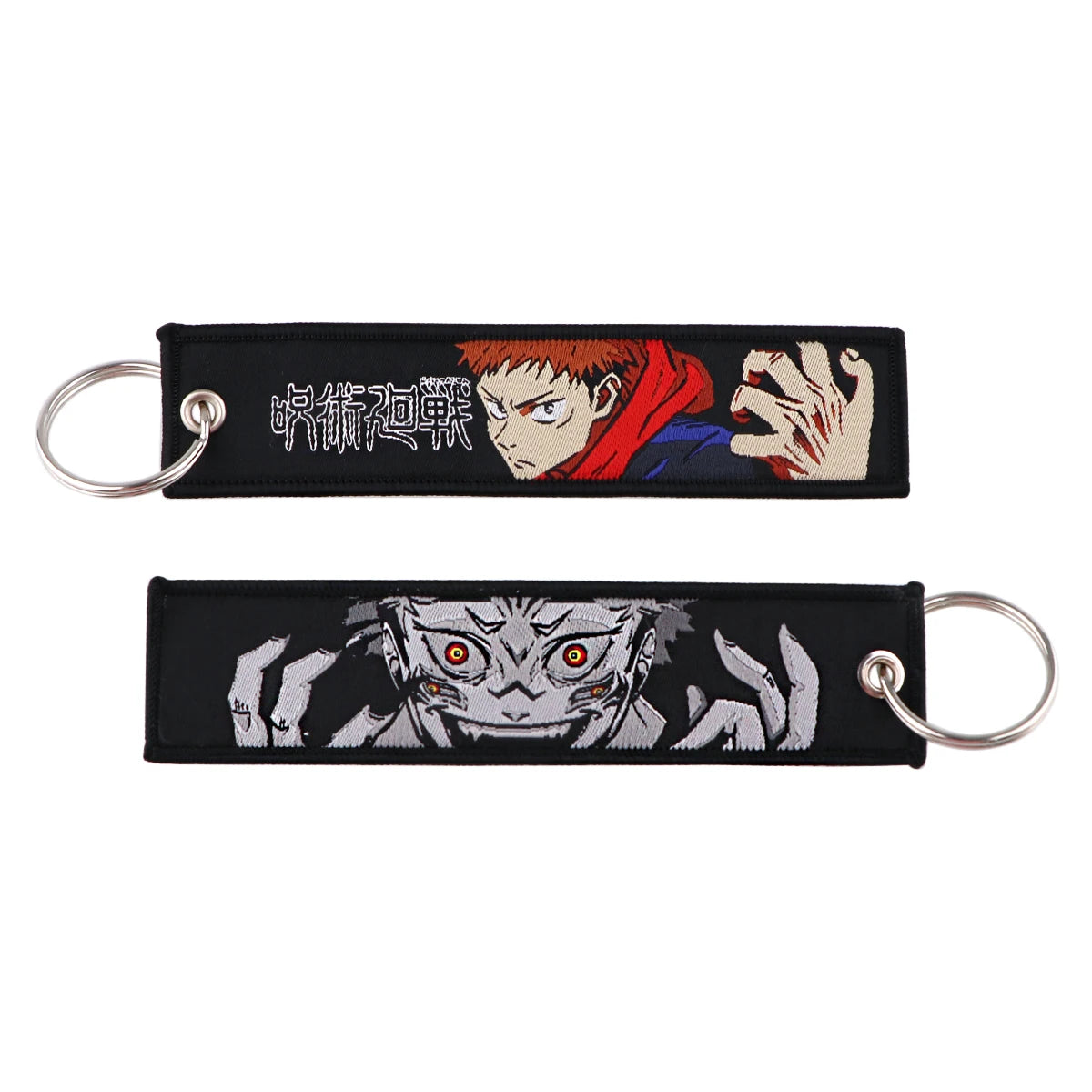 Anime Embroidery KeyChains