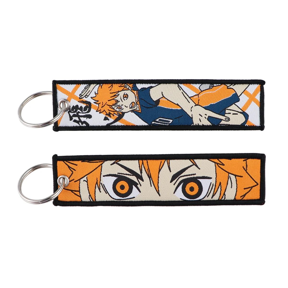 Anime Embroidery KeyChains