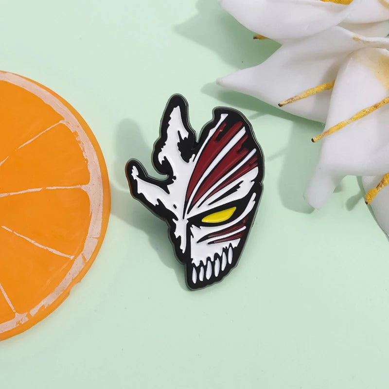 Bleach Kurosaki "Ichigo Toshiro" Mask Enamel Pin