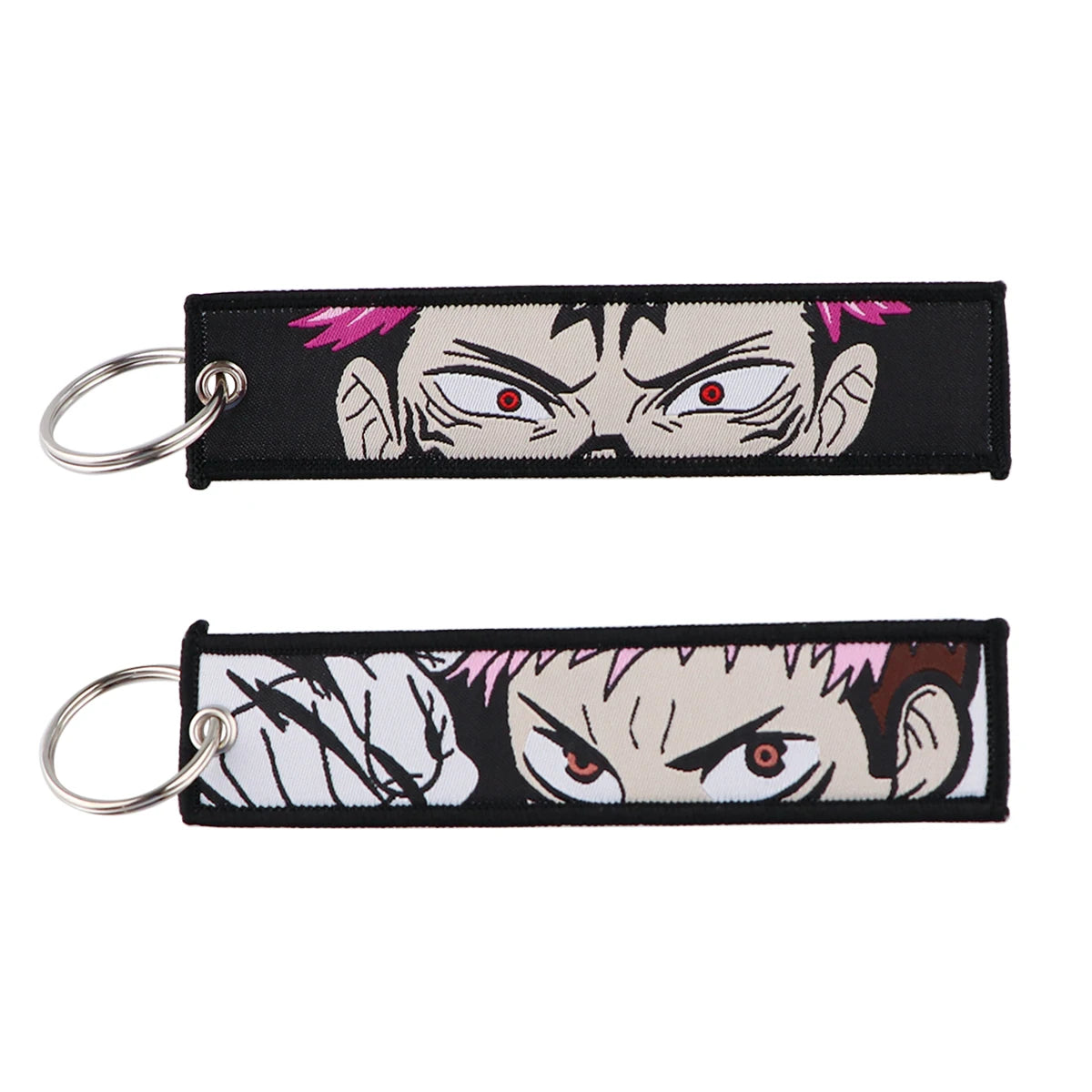 Anime Embroidery KeyChains