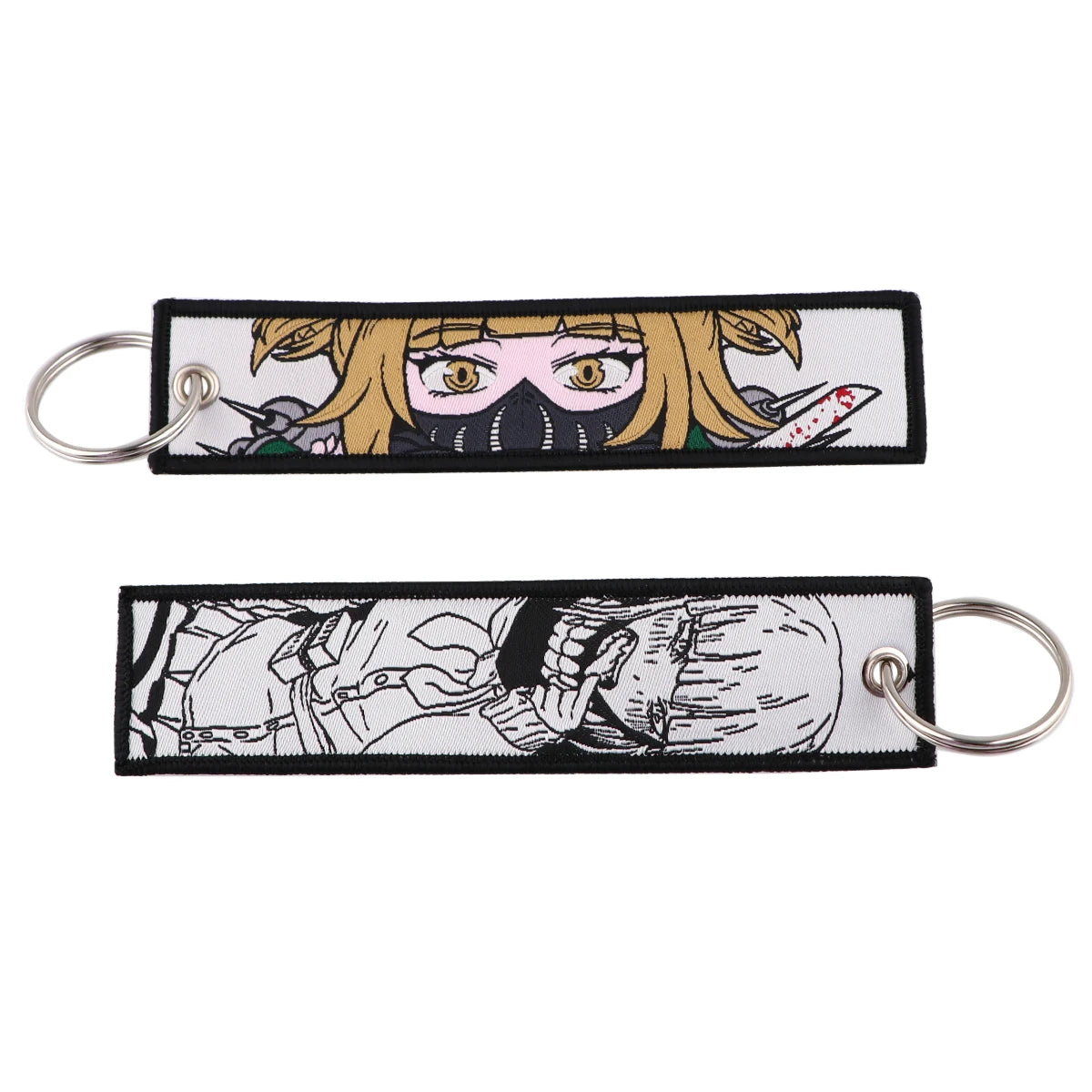 Anime Embroidery KeyChains