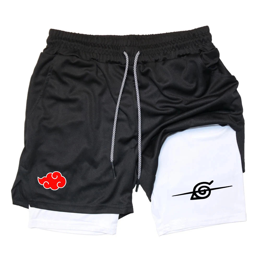 "Naruto Double Layer" Shorts