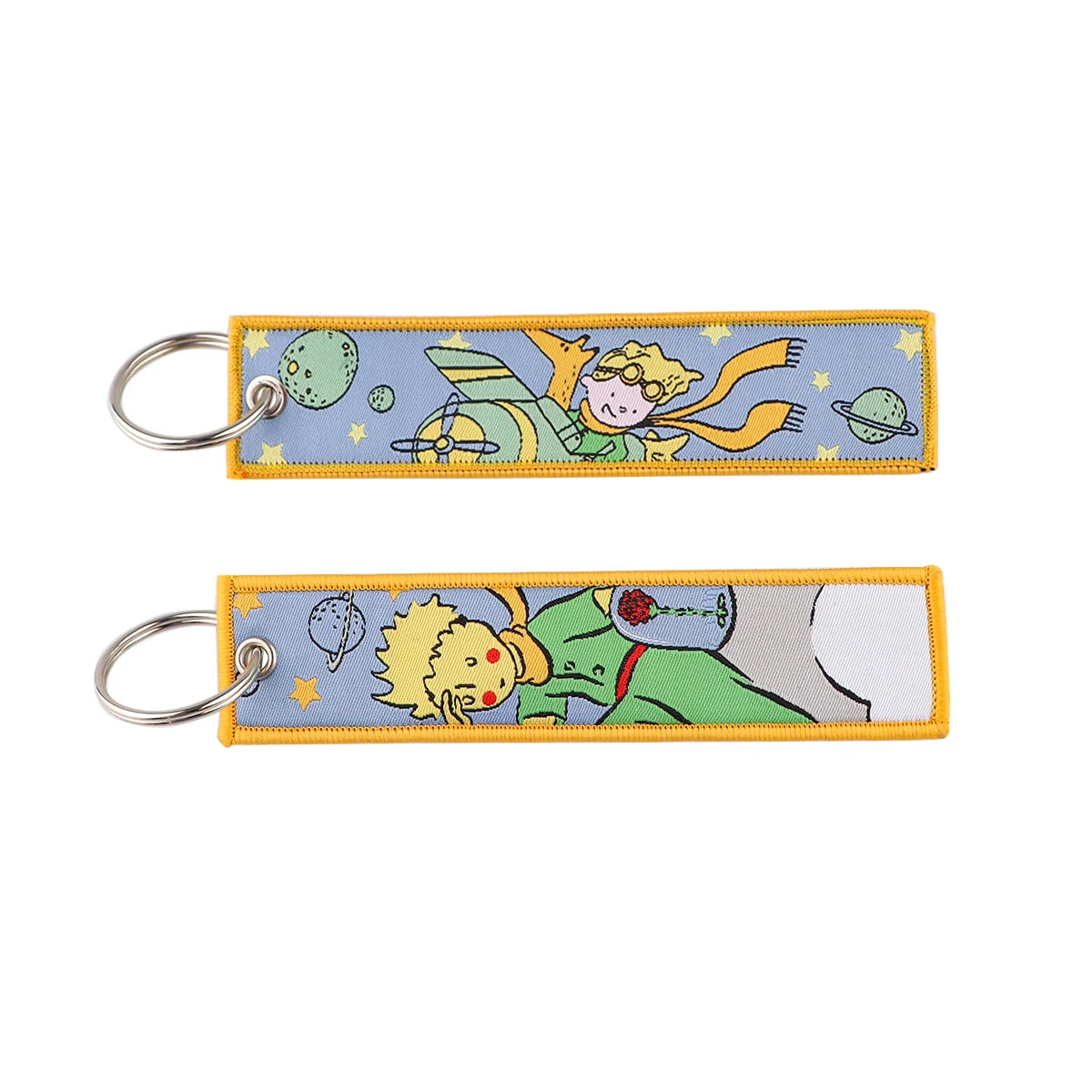 Anime Embroidery KeyChains