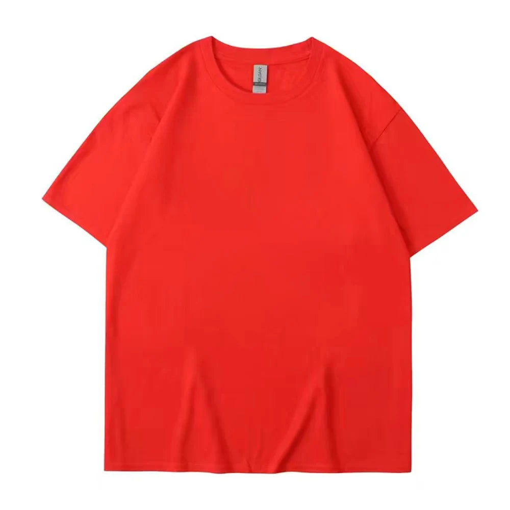 Solid Color T-Shirt 100% Cotton